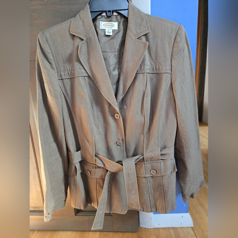 Talbot Size 6  Tan Jacket.